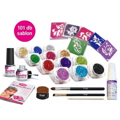 TyToo Induló Party Csillámtetoválás Szett