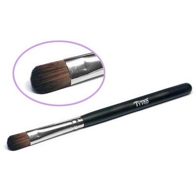Lapos ecset 8mm Fekete-ezüst