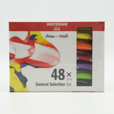 Amsterdam akrilfesték készlet 48x20 ml 