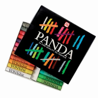 Panda olajpasztell kréta készlet 24 db-os 