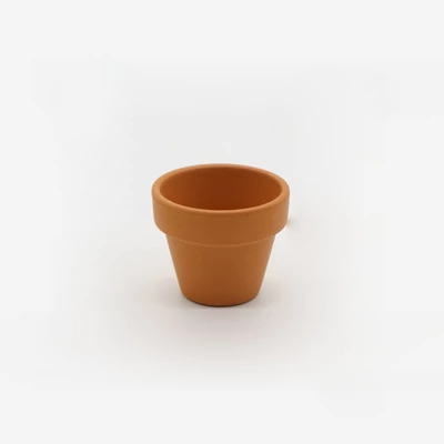 Natúr agyag virágcserép 3,5 cm m: 3 cm