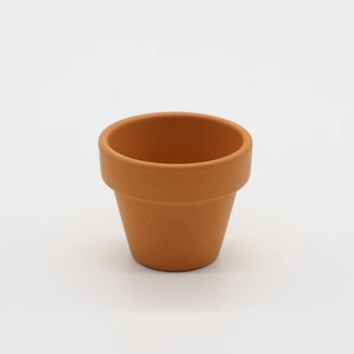 Natúr agyag virágcserép 4,5 cm m: 4 cm