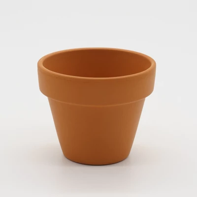 Natúr agyag virágcserép 7 cm m: 6 cm