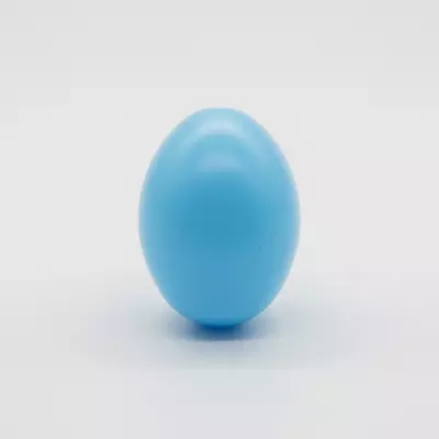 Műanyag tojás világoskék 6 cm