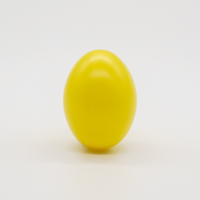 Műanyag tojás citromsárga 6 cm