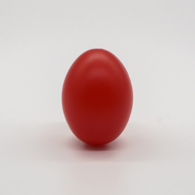 Műanyag tojás piros 6 cm