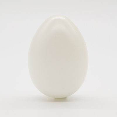 Műanyag tojás fehér 9 cm