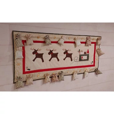 Egységcsomag Patchwork adventi naptár megvarrásához