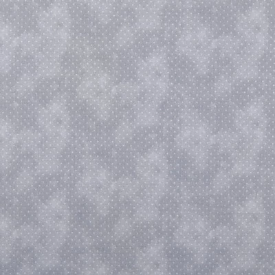 Pamutvászon batikolt szürke alapon világosszürke pöttyök