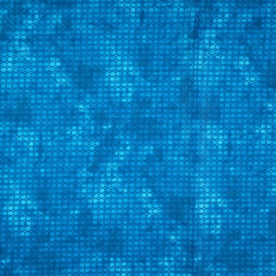 Pamutvászon pixel mintás sötét türkiz