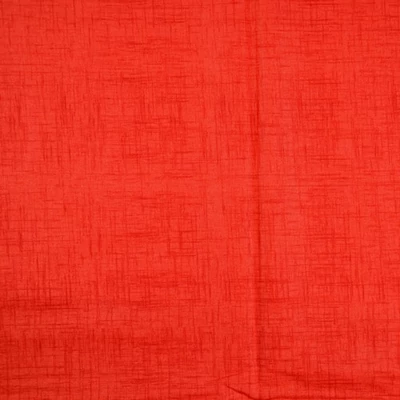 Pamutvászon antikolt hatású tűzpiros