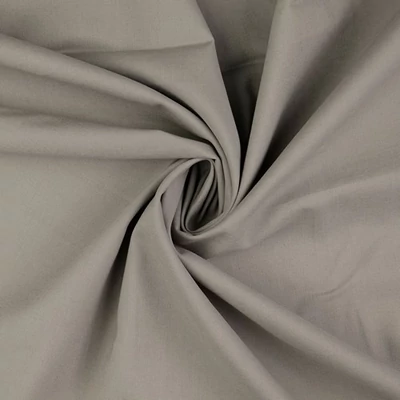 Pamutvászon egyszínű szürke