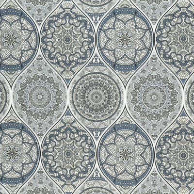 Lonetta vászon mandala sűrű kék