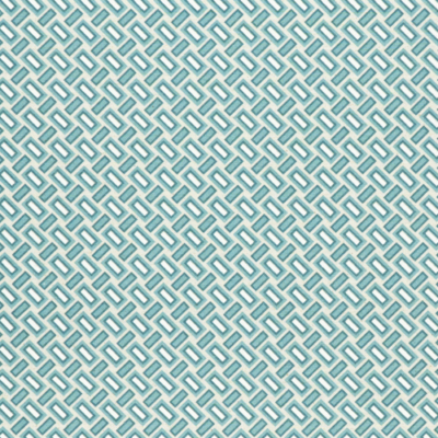 Lonetta vászon türkiz-natúr geometrikus téglák