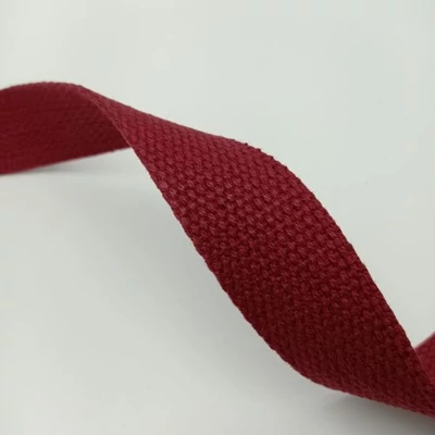 Heveder 3 cm-es pamut – meggybordó